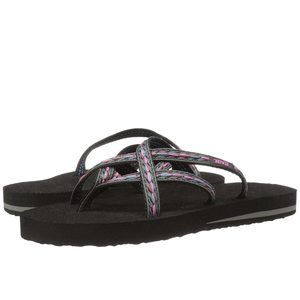 Teva Black and Pink Women's Sandals